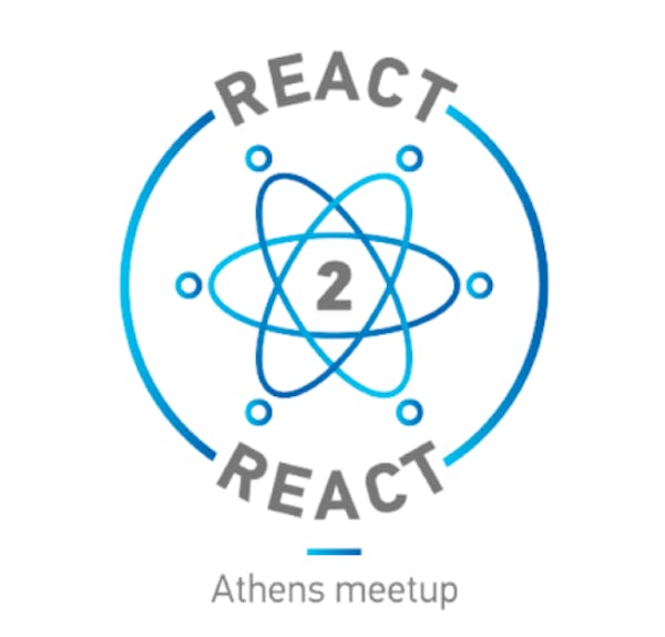 React 2 React Athens MeetUp logo